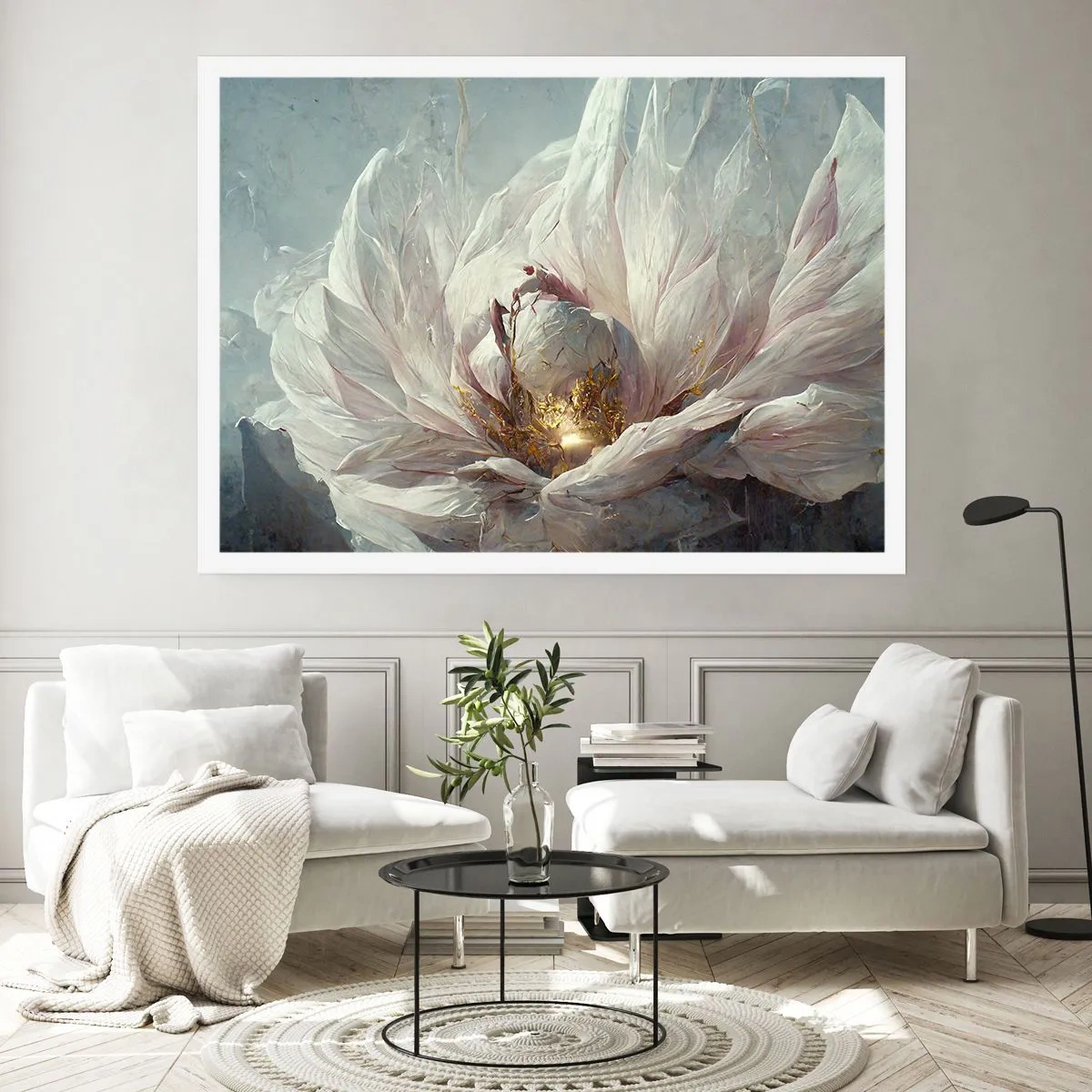 Poster - Hij bloeit eens in de honderd jaar - 91x61 cm