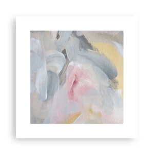 Poster - In een pastelkleurige wereld - 30x30 cm