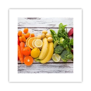 Poster - Het is niet genoeg? - 30x30 cm