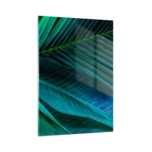 Schilderen op glas - De anatomie van groen - 50x70 cm