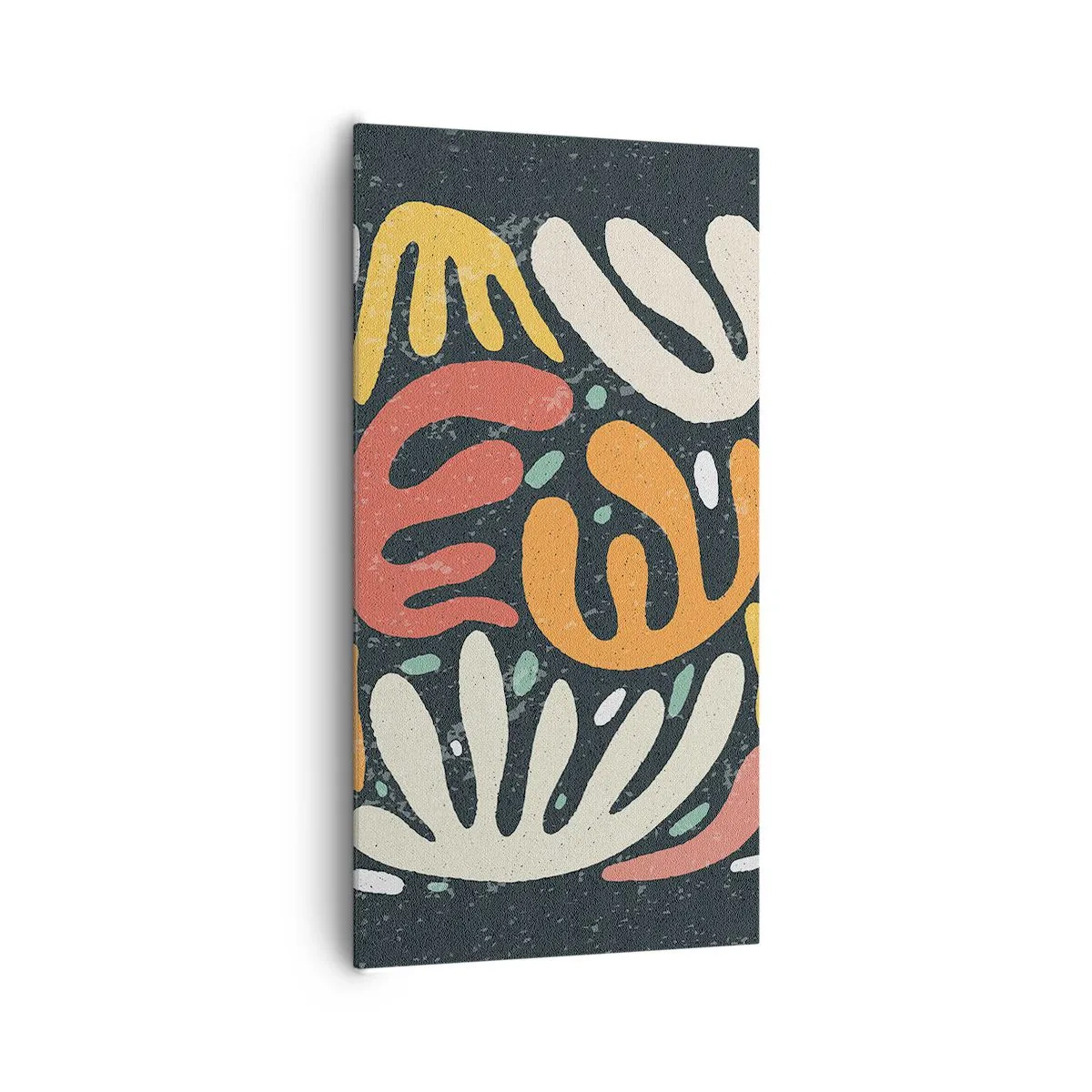 Schilderen op canvas - Compositie – ik sta op het punt je te pakken te krijgen - 65x120 cm