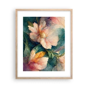Een poster in een licht eiken lijst - Gewoon subtiliteit - 40x50 cm
