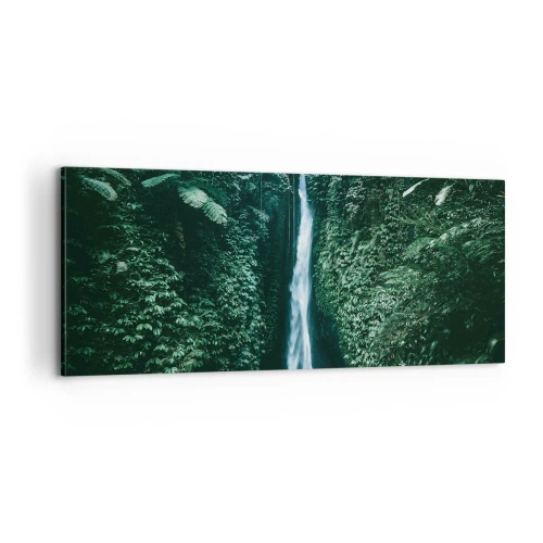 Schilderen op canvas - Tropische spa - 100x40 cm
