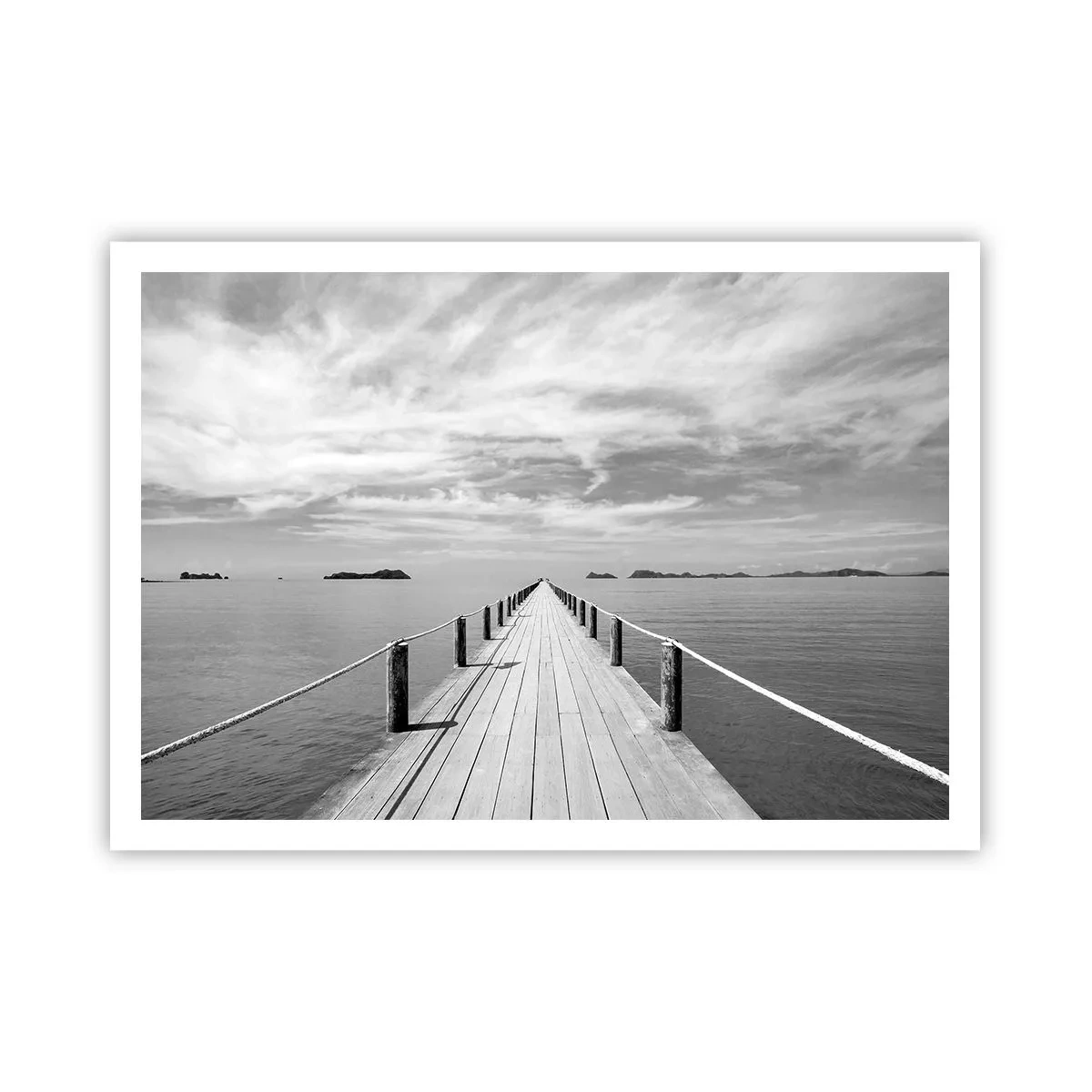 Poster - Of misschien een reis... - 100x70 cm