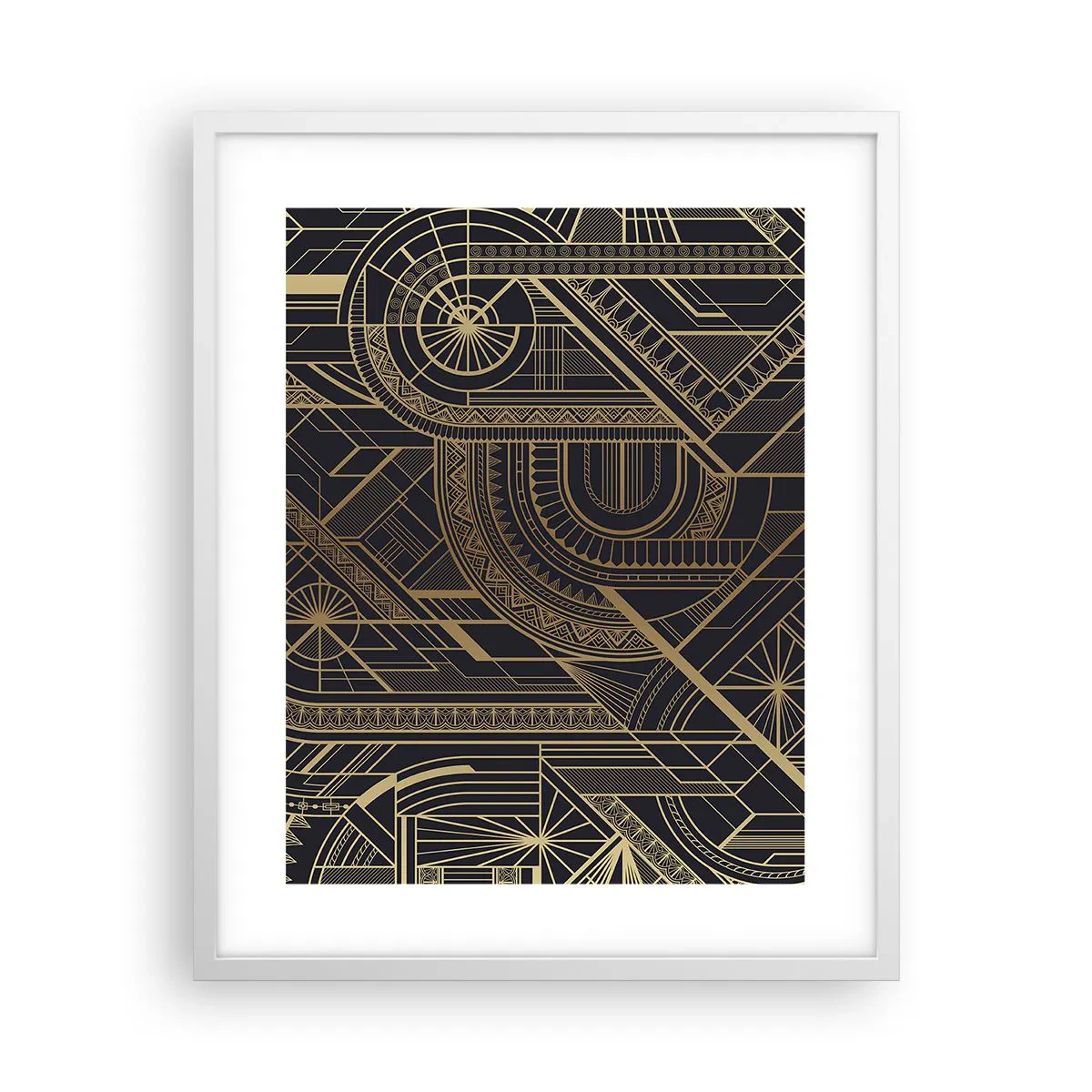 Poster in een witte lijst - Concepten, ideeën, plannen - 40x50 cm