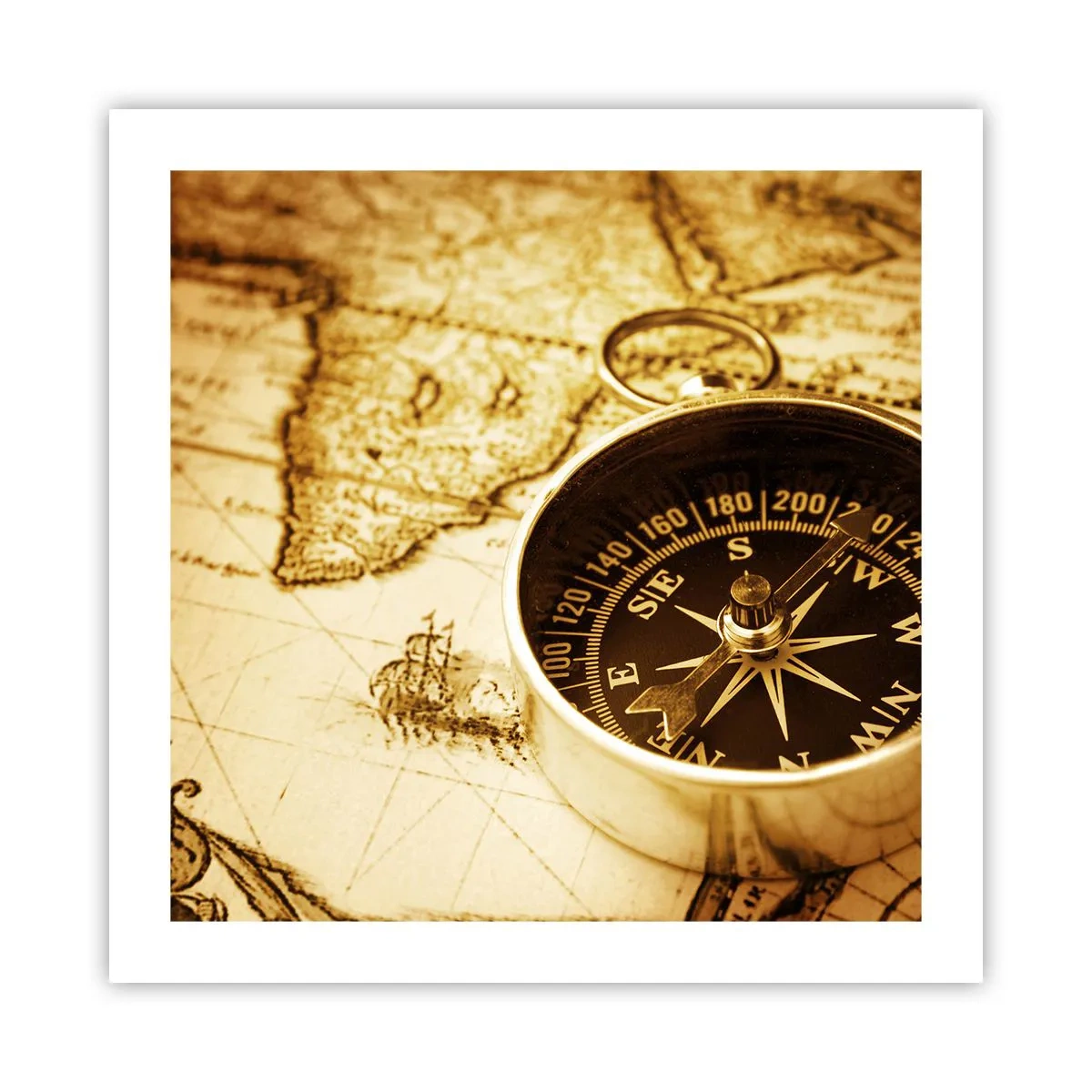 Poster - Oost of west? - 50x50 cm