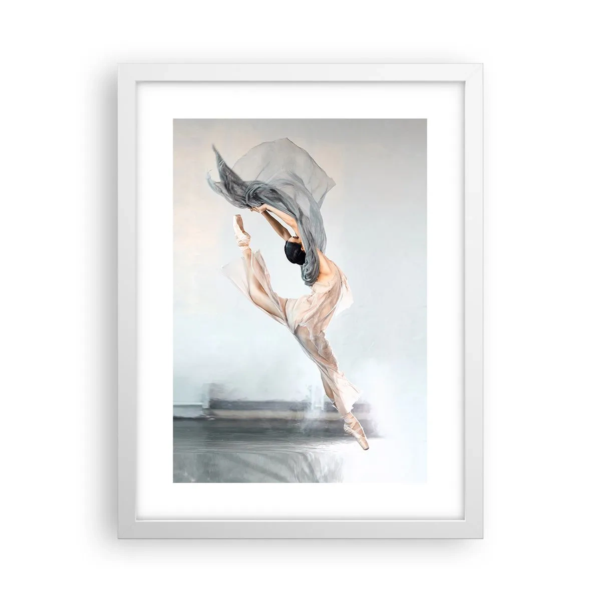 Poster in een witte lijst - In dans vervoering - 30x40 cm