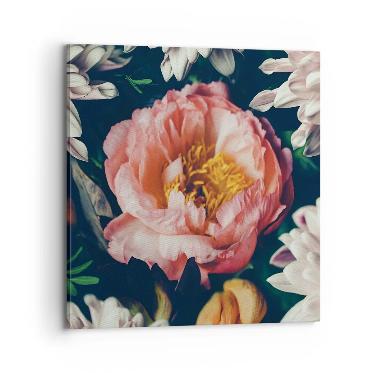 Schilderen op canvas - Met barokke pracht - 70x70 cm