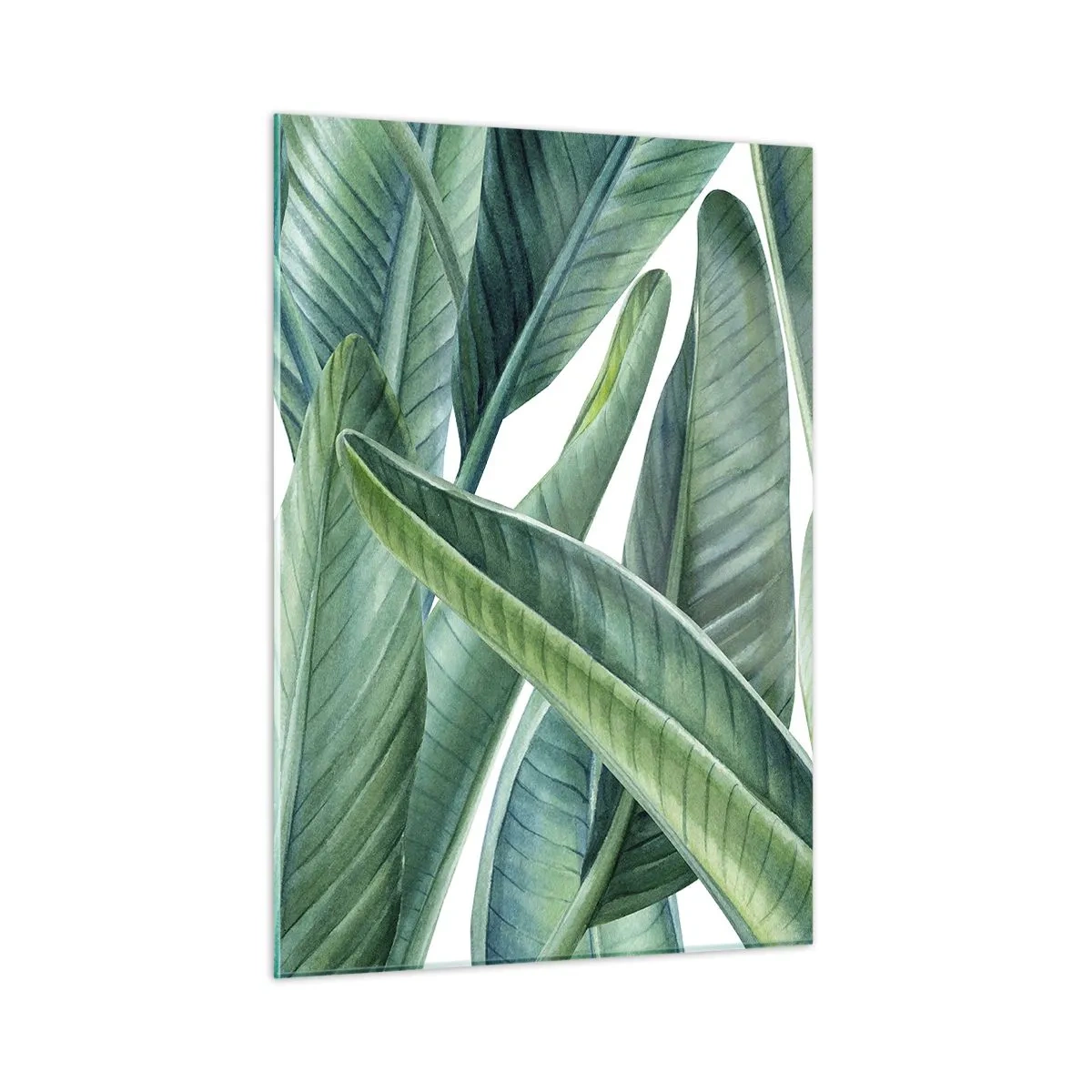 Schilderen op glas - Groen zelf - 50x70 cm
