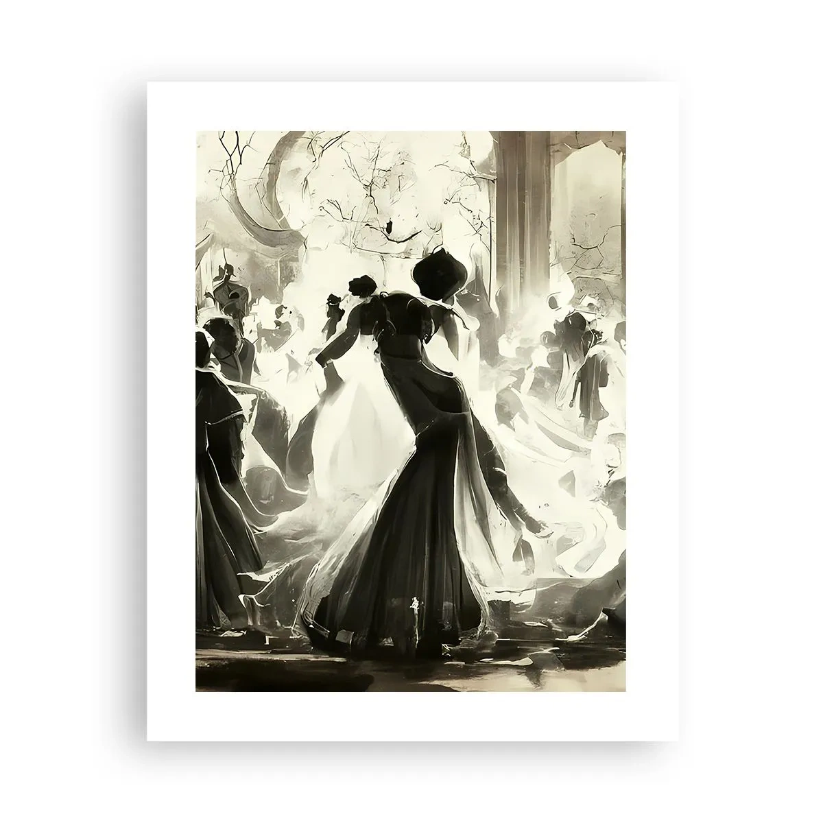 Poster - De grote maskerade - 40x50 cm