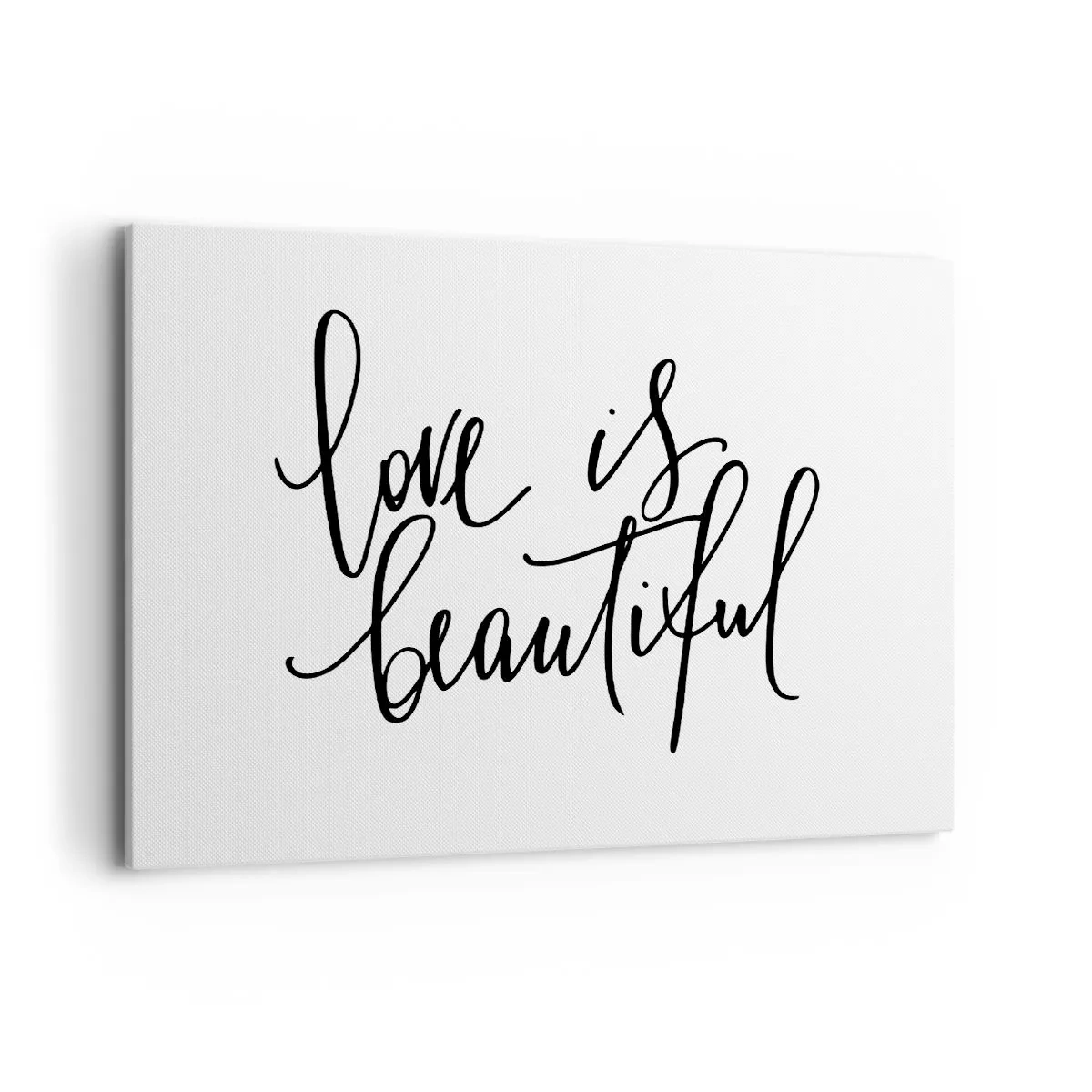 Schilderen op canvas - Lees en herhaal - 120x80 cm