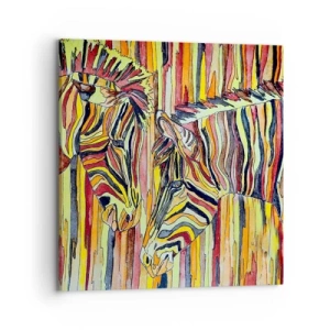 Schilderen op canvas - Dus jij ook... - 70x70 cm