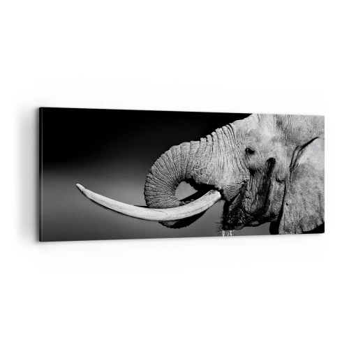 Schilderen op canvas - Ja, goed nu - 100x40 cm