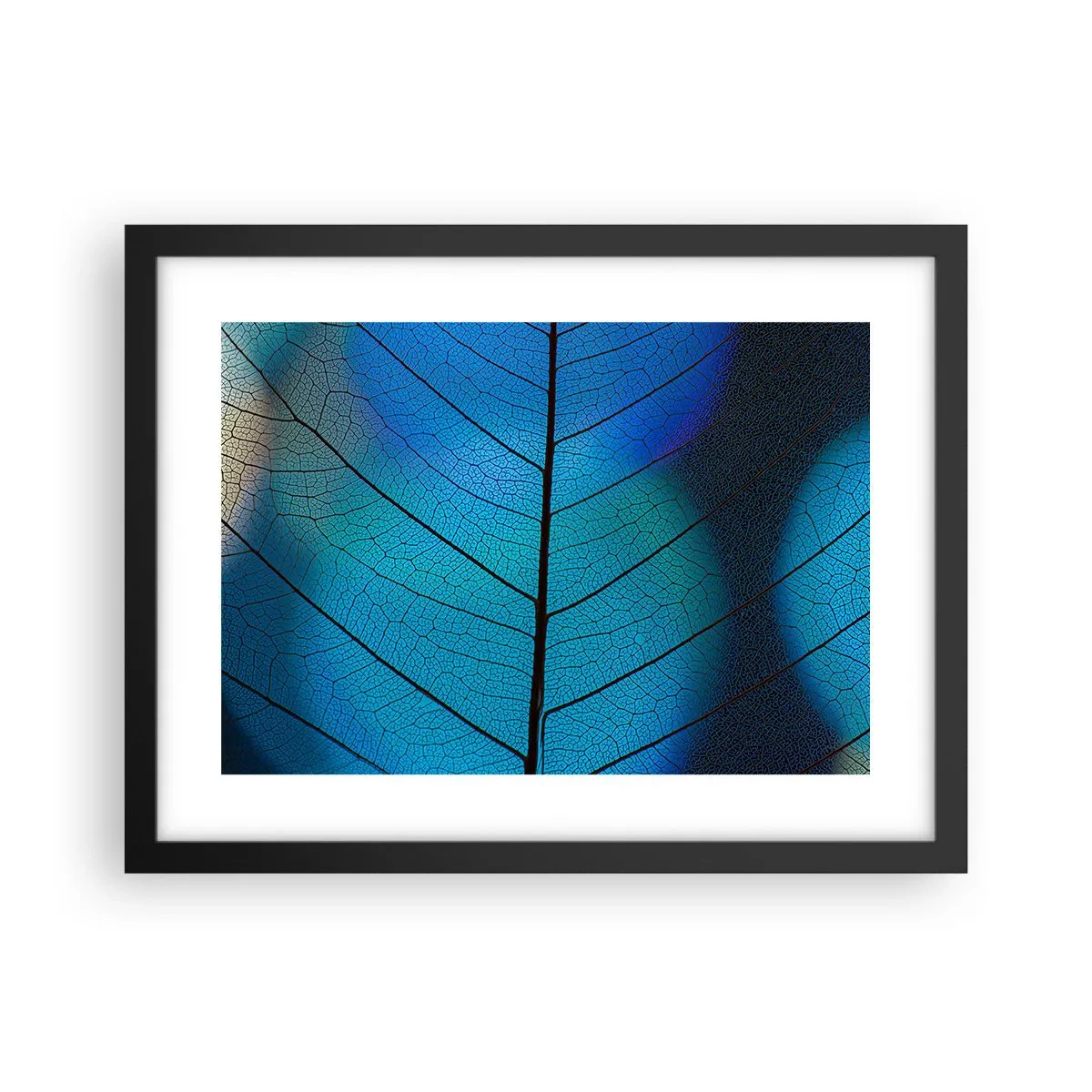 Poster in een zwarte lijst - Ingewikkelde constructie - 40x30 cm