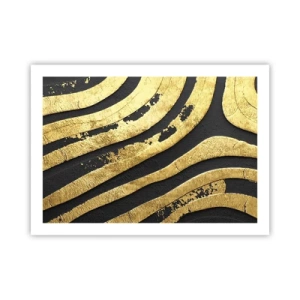 Poster - Alles vloeit - 70x50 cm