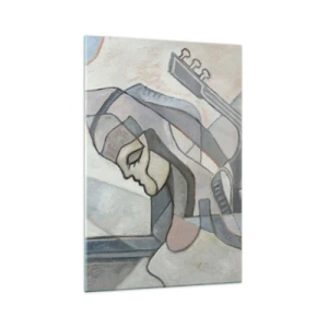 Schilderen op glas - In de kracht van muziek - 70x100 cm