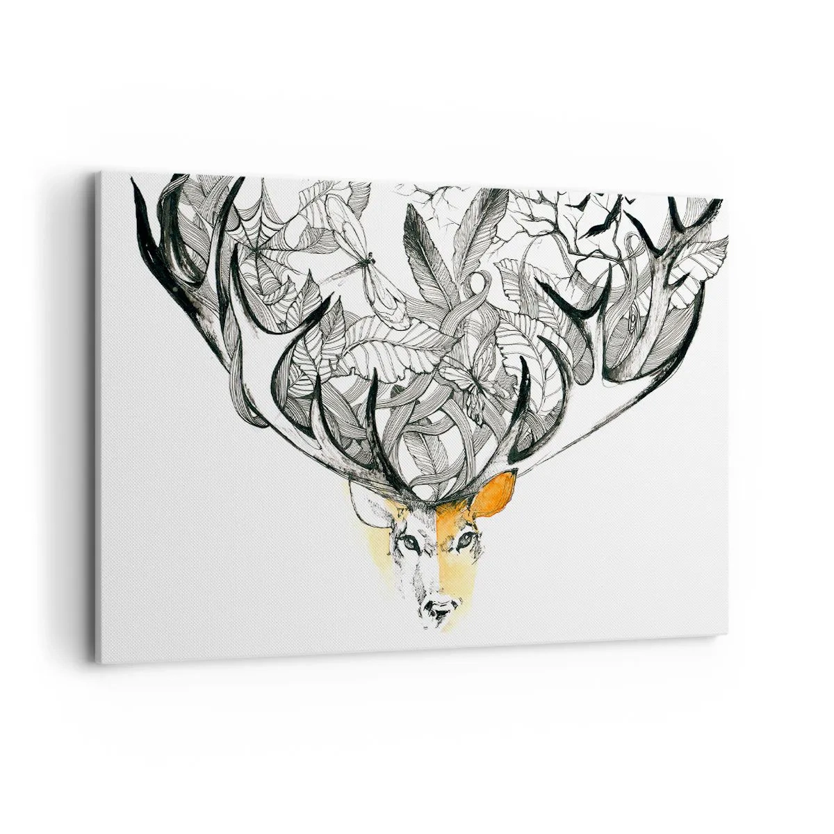 Schilderen op canvas - Hoorns van overvloed - 120x80 cm