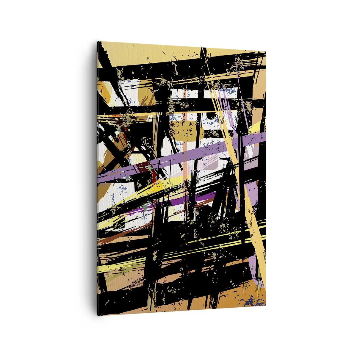 Schilderen op canvas - Een scherp snijden - 70x100 cm