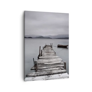 Schilderen op canvas - Je kunt morgen gaan - 50x70 cm