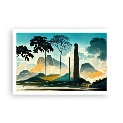 Poster - Nog hoger en hoger - 91x61 cm