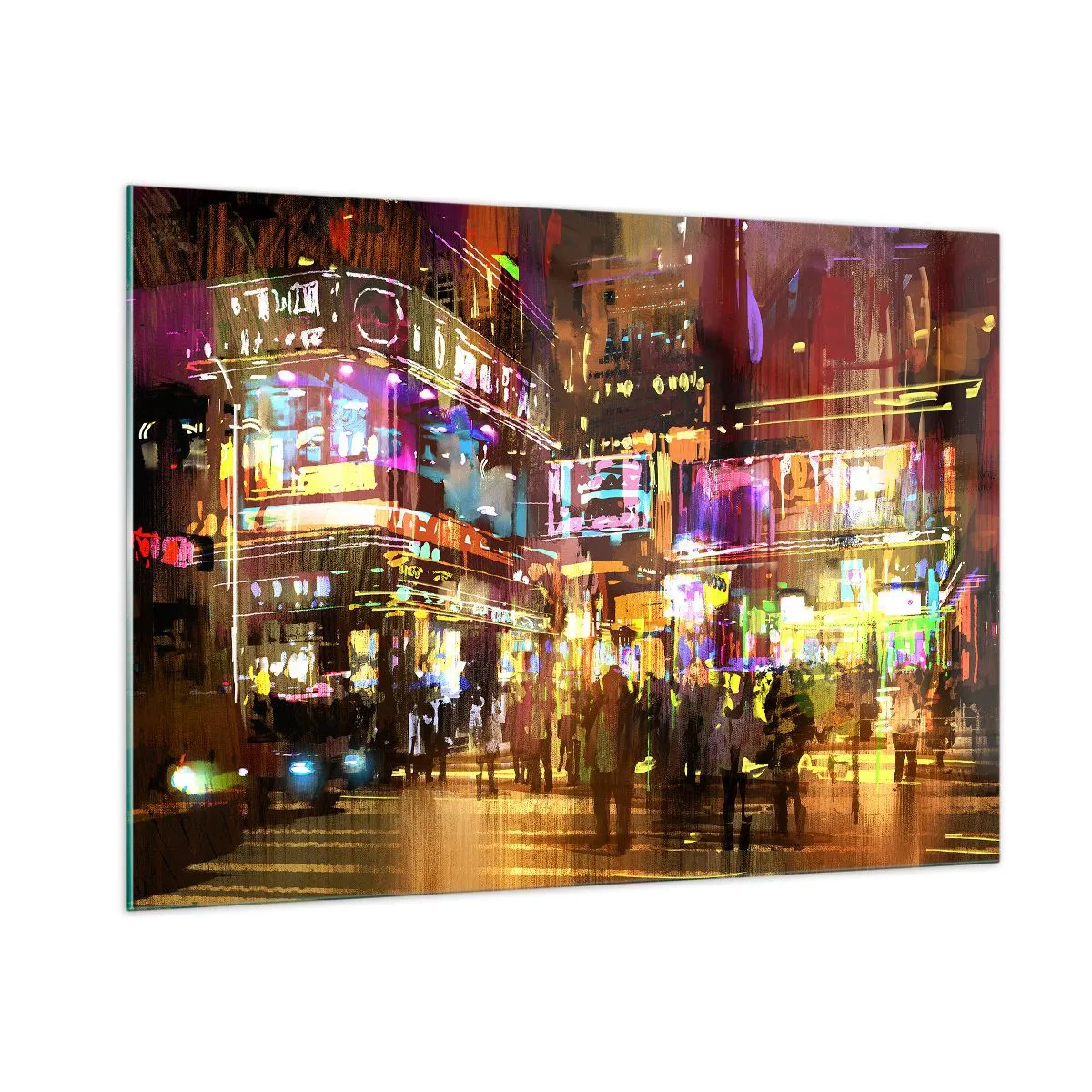 Schilderen op glas - In een zee van licht - 100x70 cm
