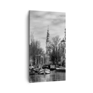 Schilderen op canvas - Amsterdamse sferen - 45x80 cm