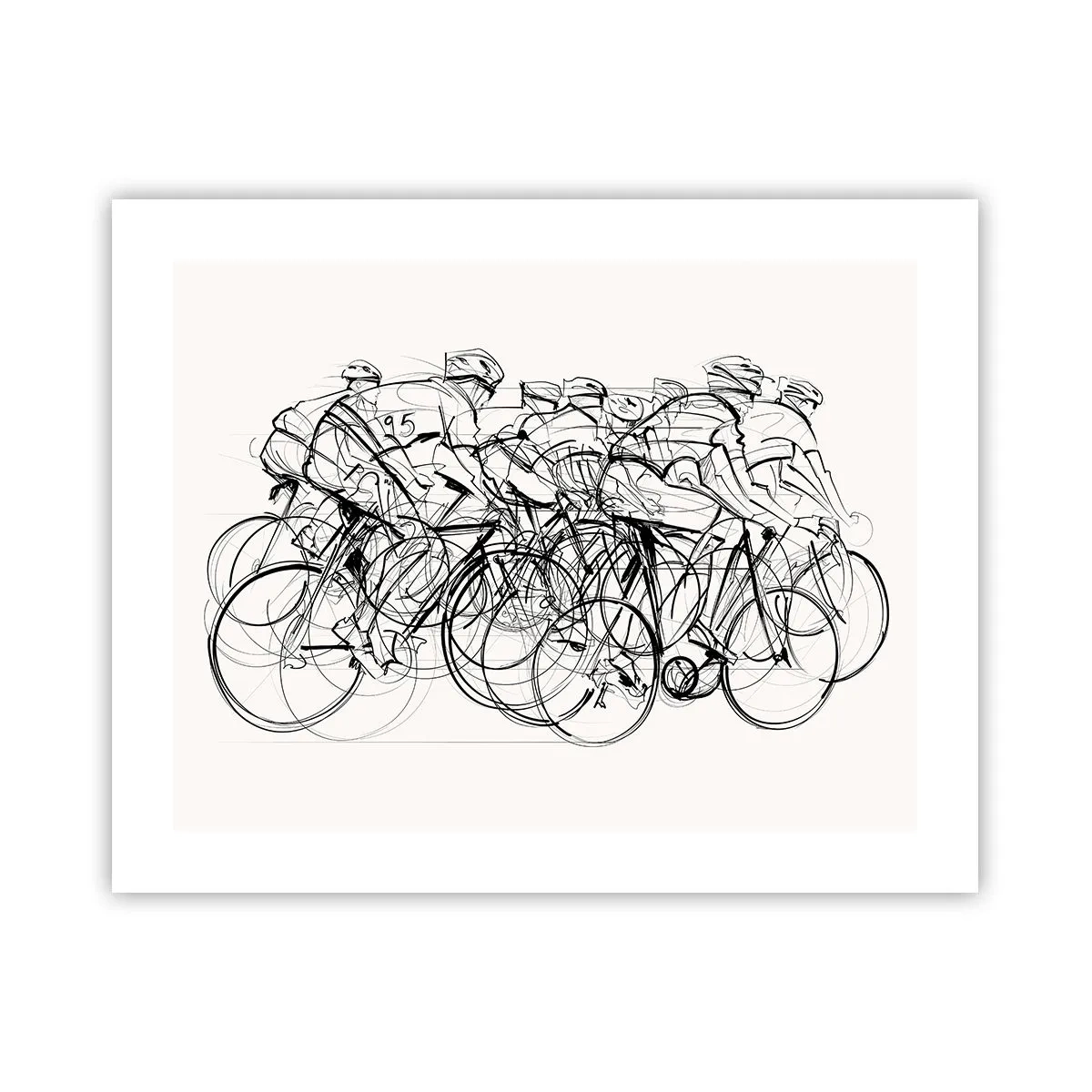 Poster - Samen als team - 50x40 cm