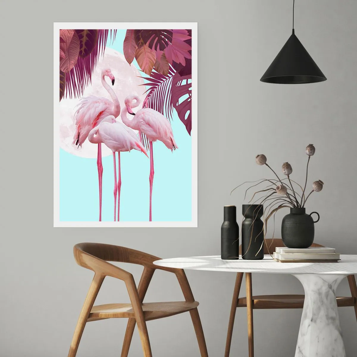 Poster - Drie vogel genaden - 50x70 cm
