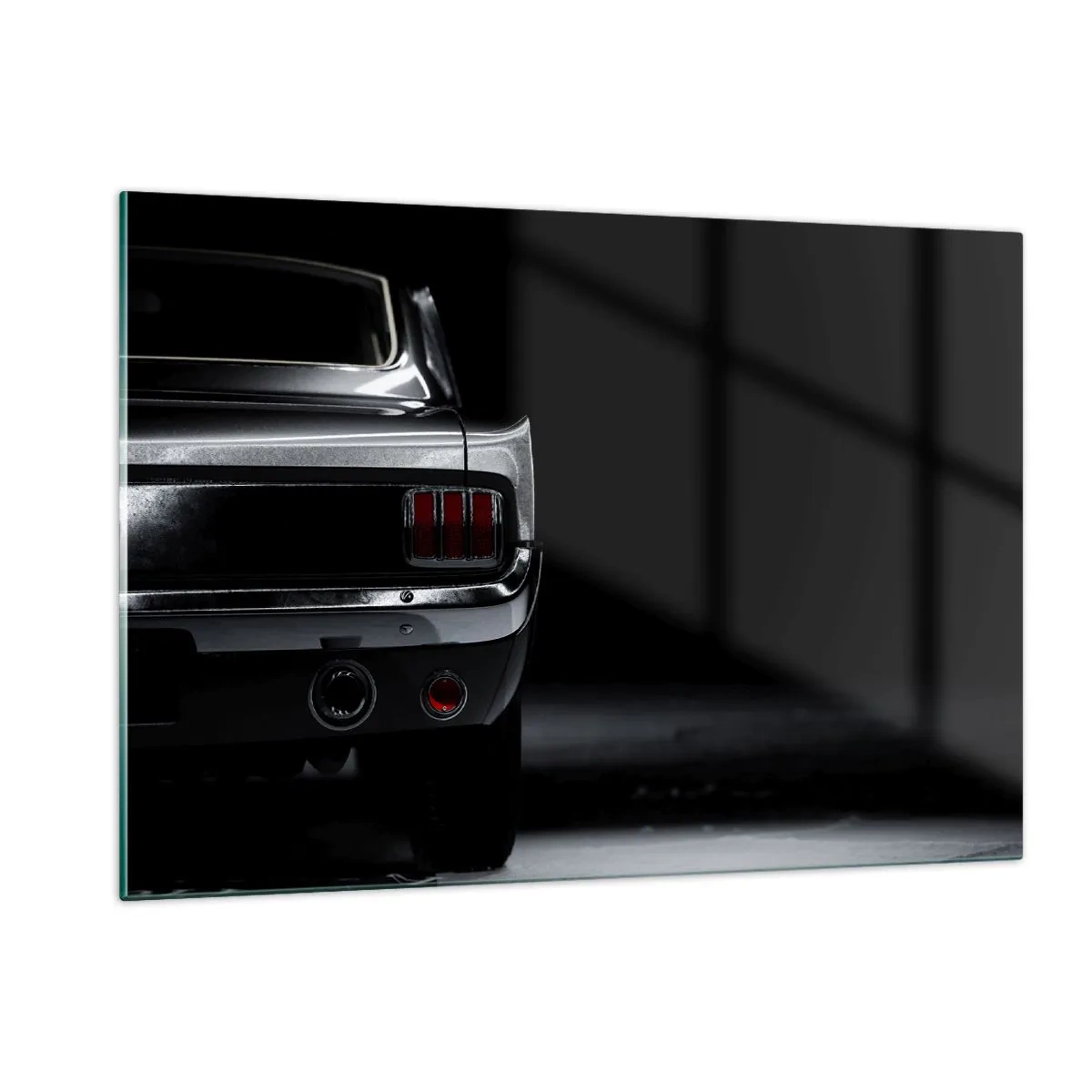 Schilderen op glas - De charme van de klassieker - 120x80 cm