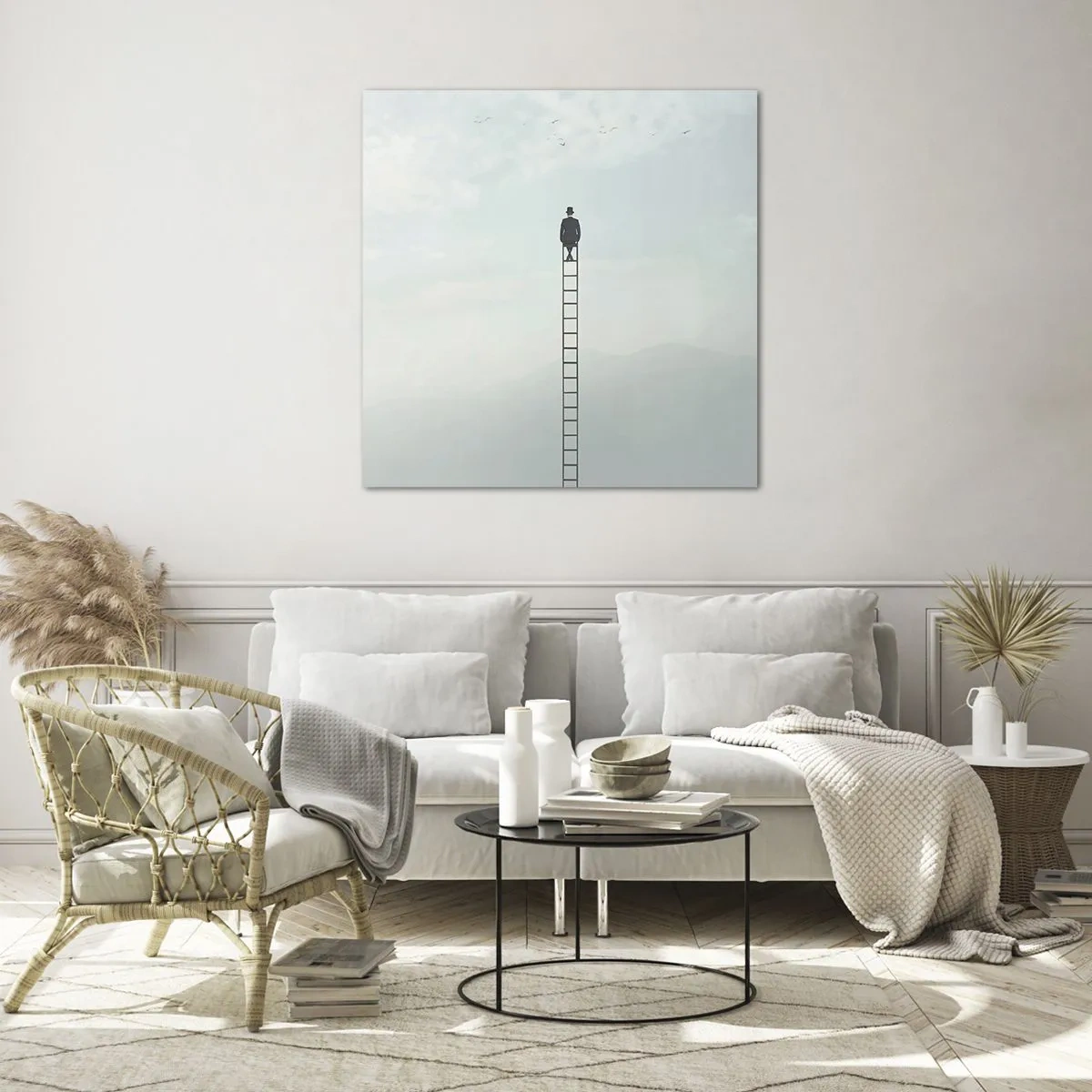 Schilderen op glas - Stap verder op! - 40x40 cm