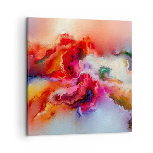 Schilderen op canvas - Hoe vang je dromen - rook - 50x50 cm