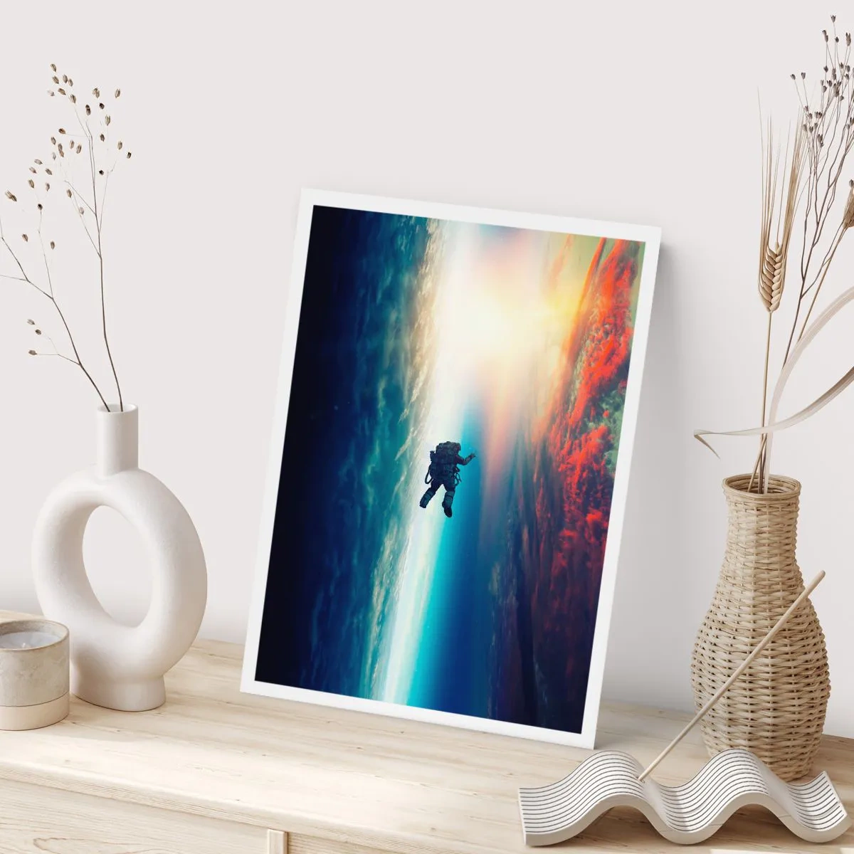 Poster - Ga het universum tegemoet - 50x70 cm