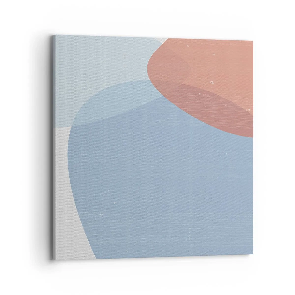 Schilderen op canvas - Pastelkleurige relaties - 70x70 cm