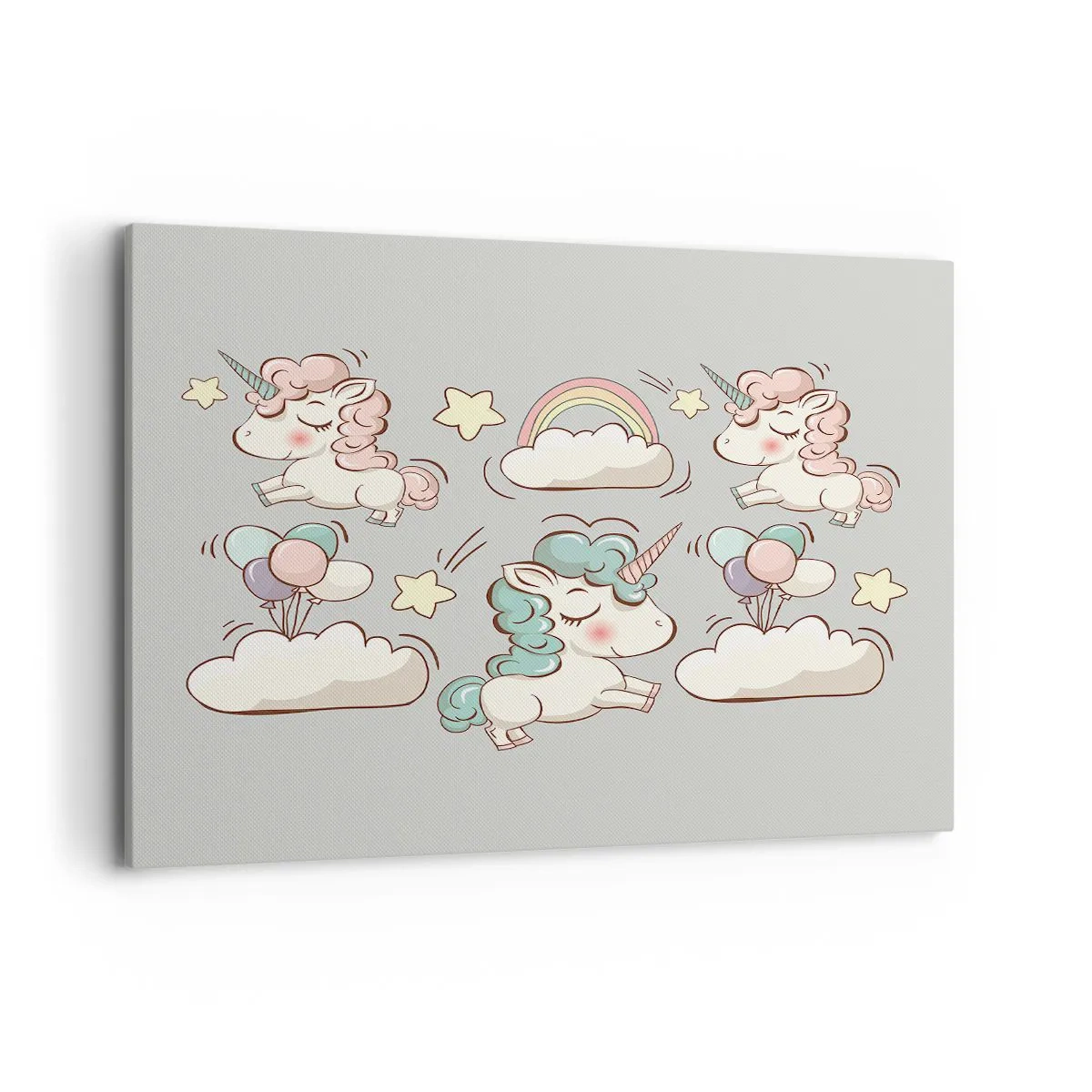 Schilderen op canvas - Ze bestaan zeker... - 120x80 cm