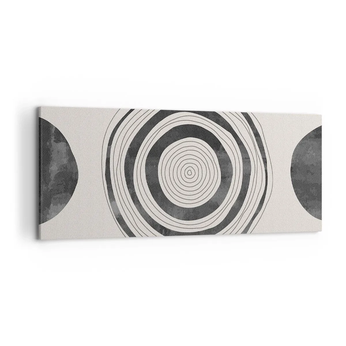 Schilderen op canvas - Wat belangrijk is, is wat er tussenin zit - 120x50 cm