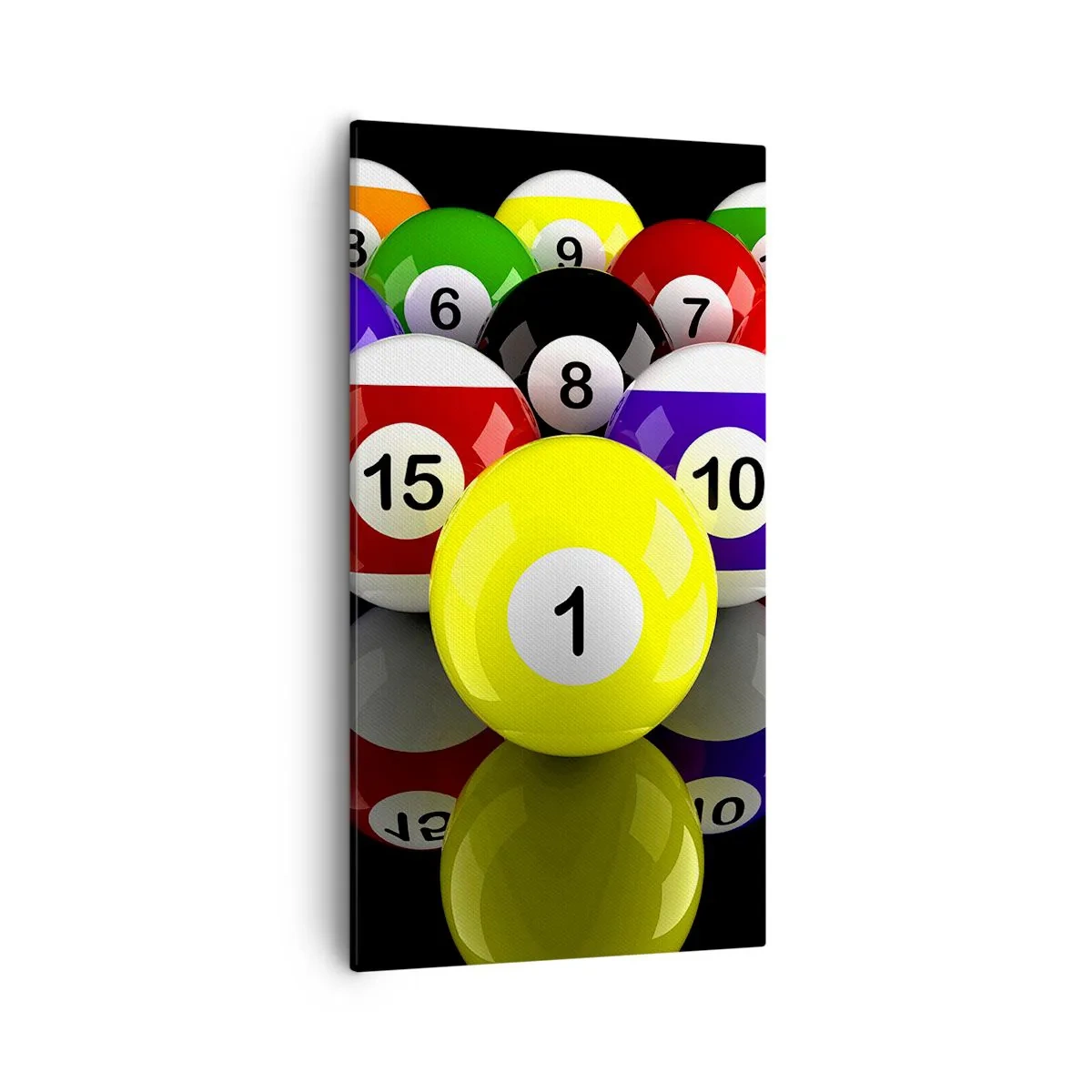 Schilderen op canvas - Verschillende spelkleuren - 55x100 cm