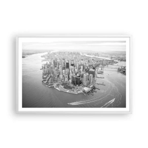 Poster in een witte lijst - Hoe niet lief te hebben? - 91x61 cm