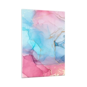 Schilderen op glas - Ontmoeting en interpenetratie - 50x70 cm