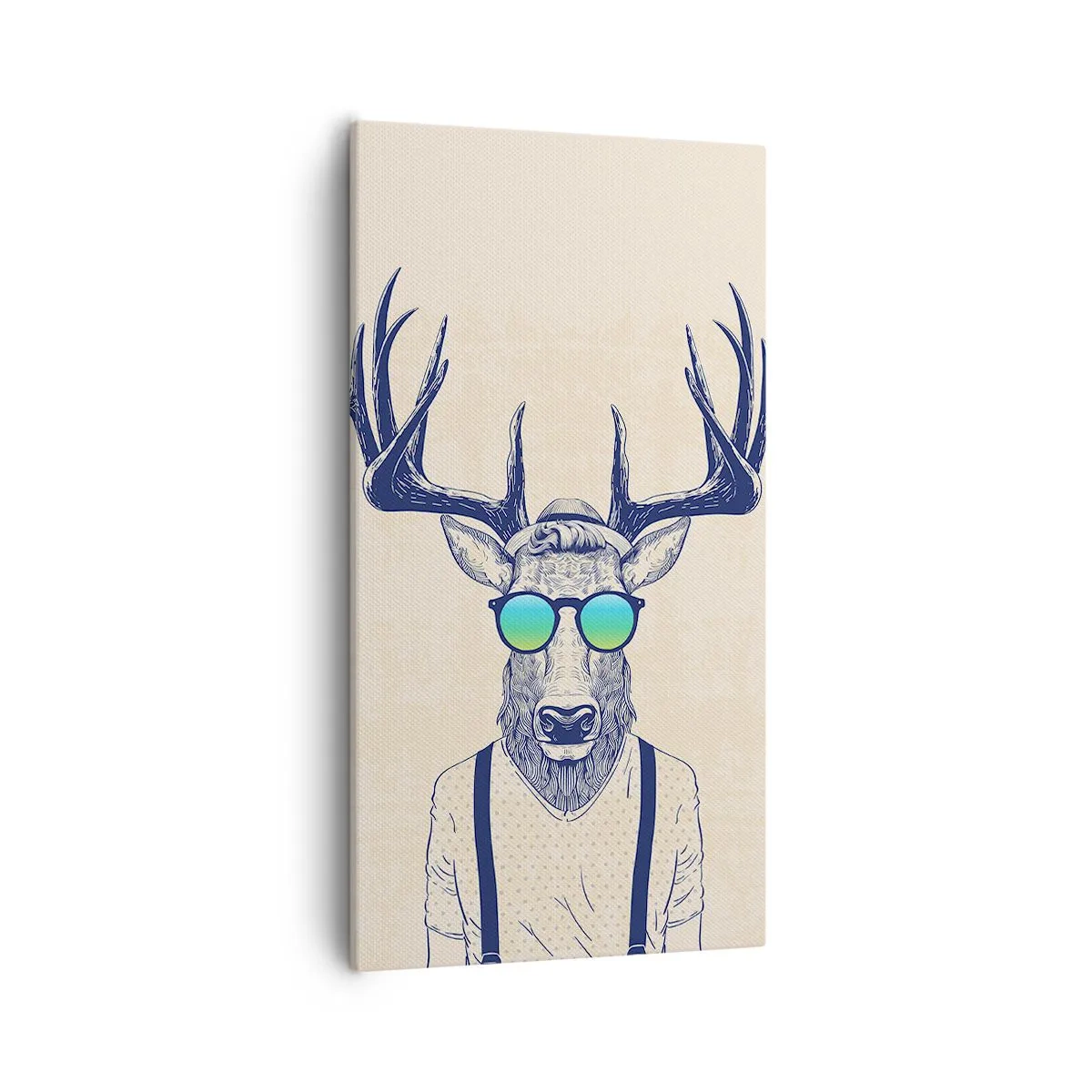 Schilderen op canvas - Wie had je verwacht? - 55x100 cm