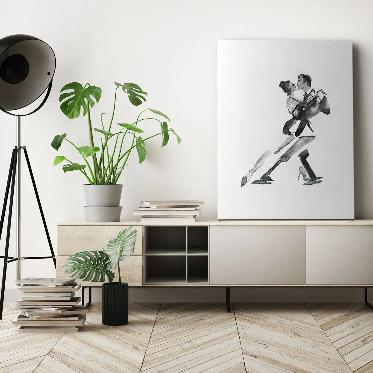 Schilderen op canvas - In één slag - 70x100 cm