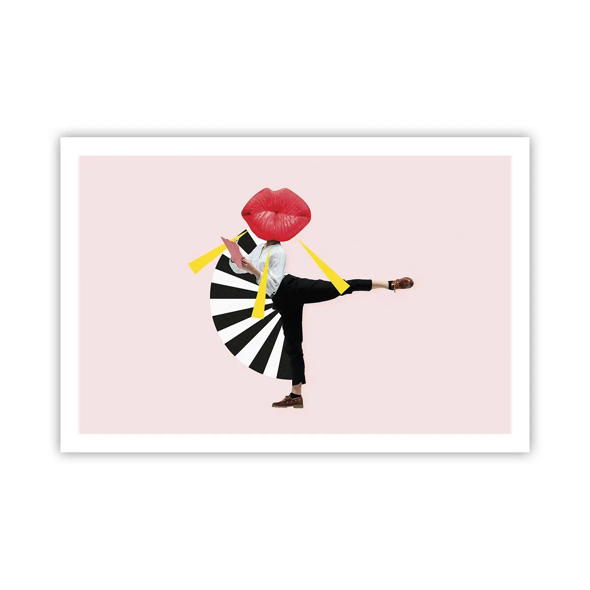 Poster - Surrealistische pop-art - 91x61 cm