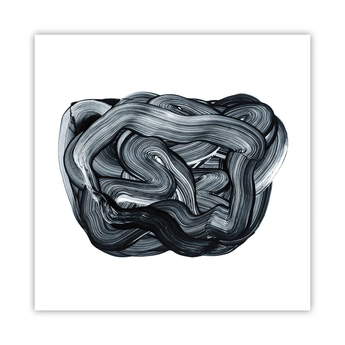 Poster - Het is niet zo eenvoudig - 60x60 cm