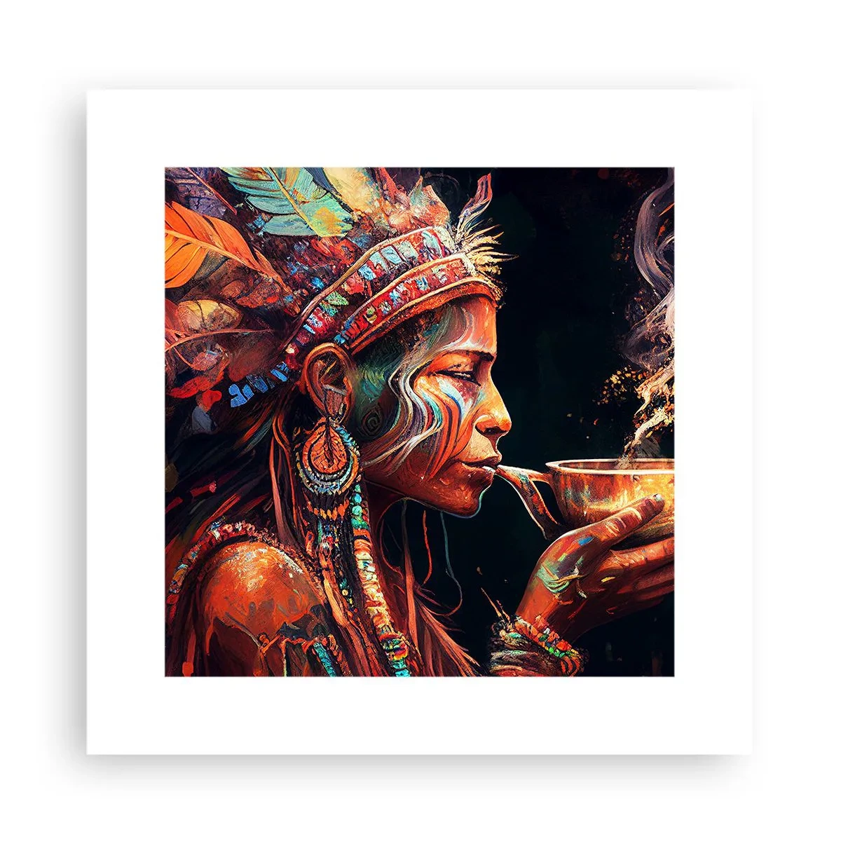 Poster - Magisch ritueel - 30x30 cm