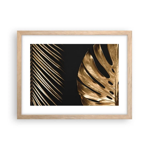 Een poster in een licht eiken lijst - Anders en net zo duur - 40x30 cm