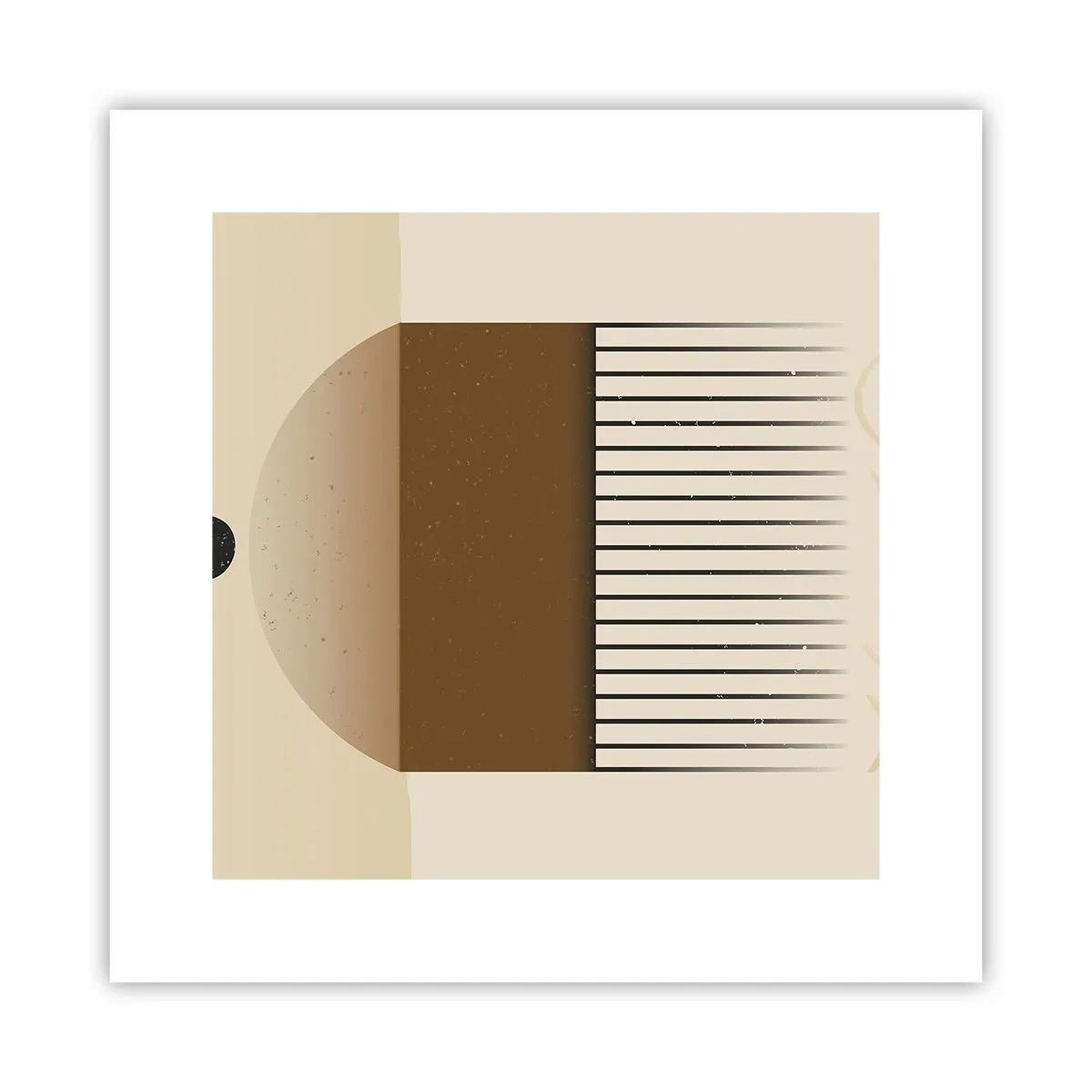 Poster - verschillende staten - 30x30 cm