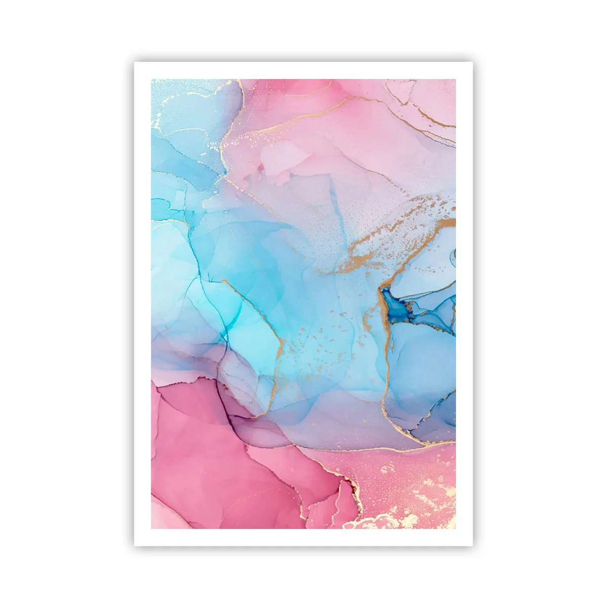 Poster - Ontmoeting en interpenetratie - 70x100 cm