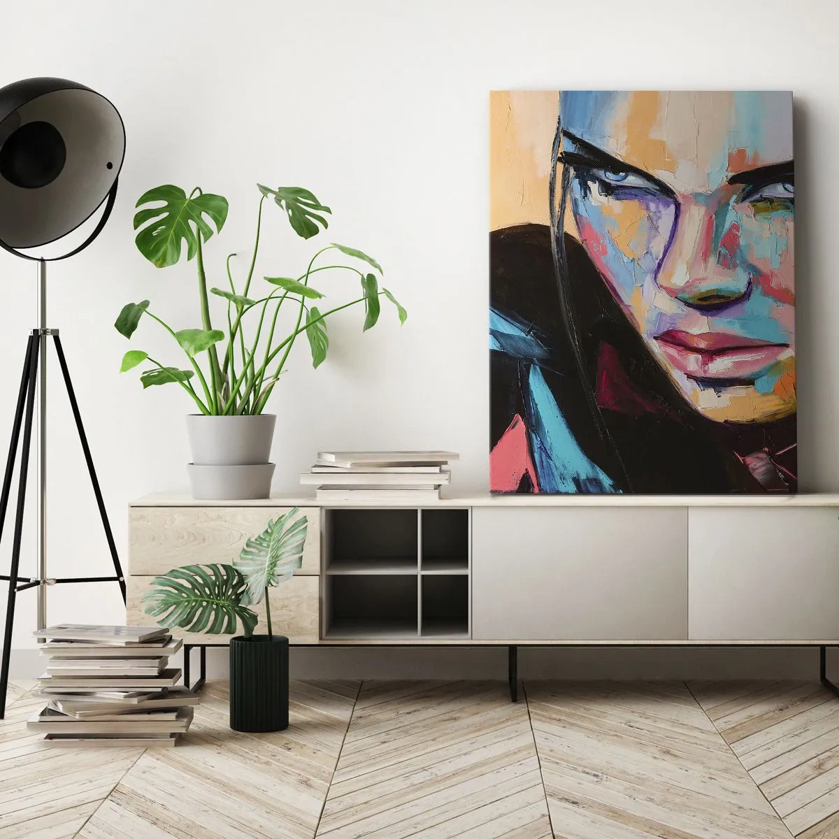 Schilderen op canvas - Wildheid in het hart - 50x70 cm
