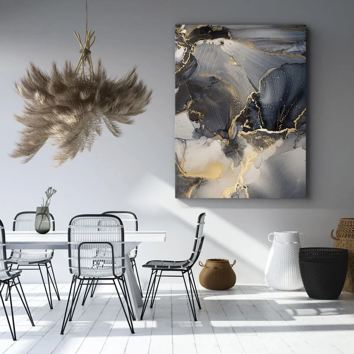 Schilderen op canvas - Stenen leven - 55x100 cm