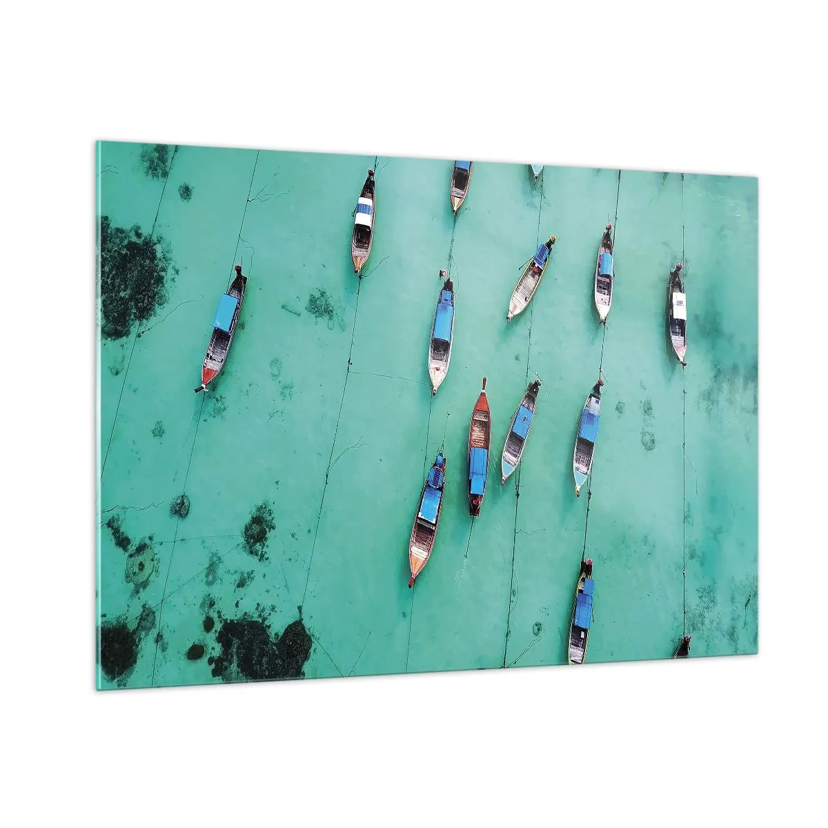 Schilderen op glas - In blijde verwachting - 100x70 cm