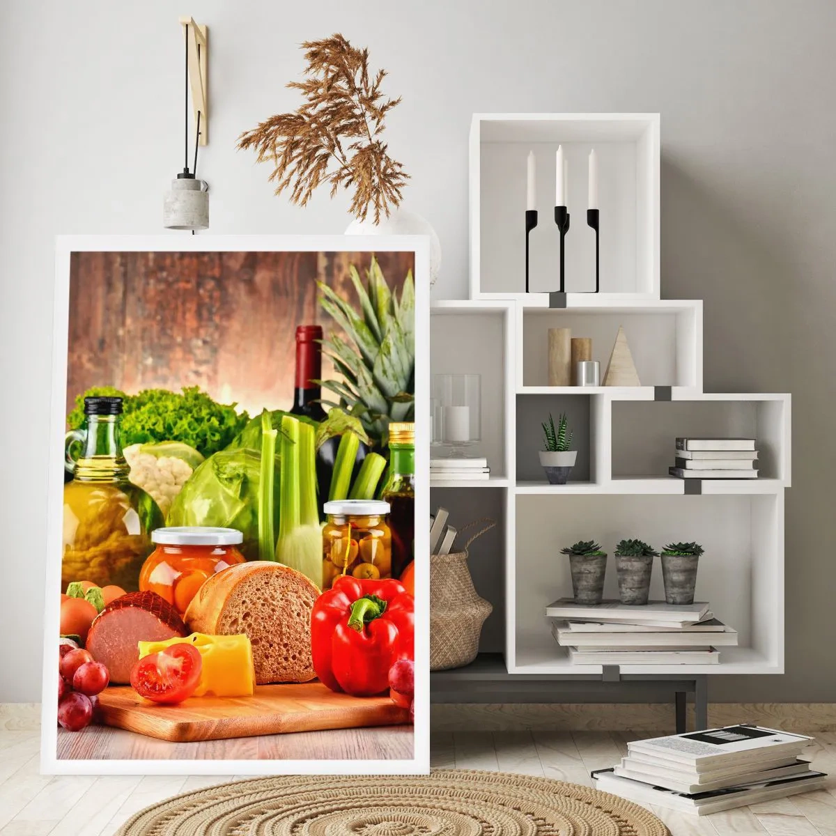 Poster - Gerookt, gebakken en gemarineerd - 30x40 cm